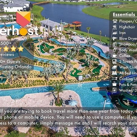 A - New 4 Bedroom Home - 5 Miles To Disney - Free Water Park - Private Pool Kissimmee Exterior foto