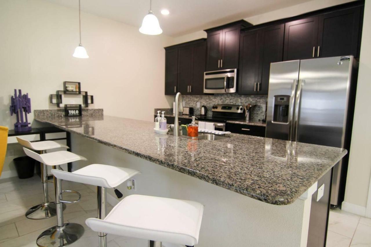 A - New 4 Bedroom Home - 5 Miles To Disney - Free Water Park - Private Pool Kissimmee Exterior foto